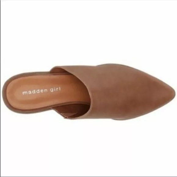 New Madden girl tan mule size 9 - Picture 4 of 6